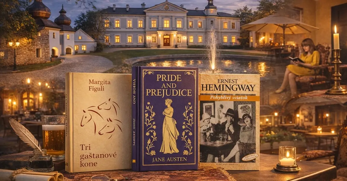 Kapitoly, ktoré ožívajú: Literárna prechádzka Historickými Hotelmi Slovenska