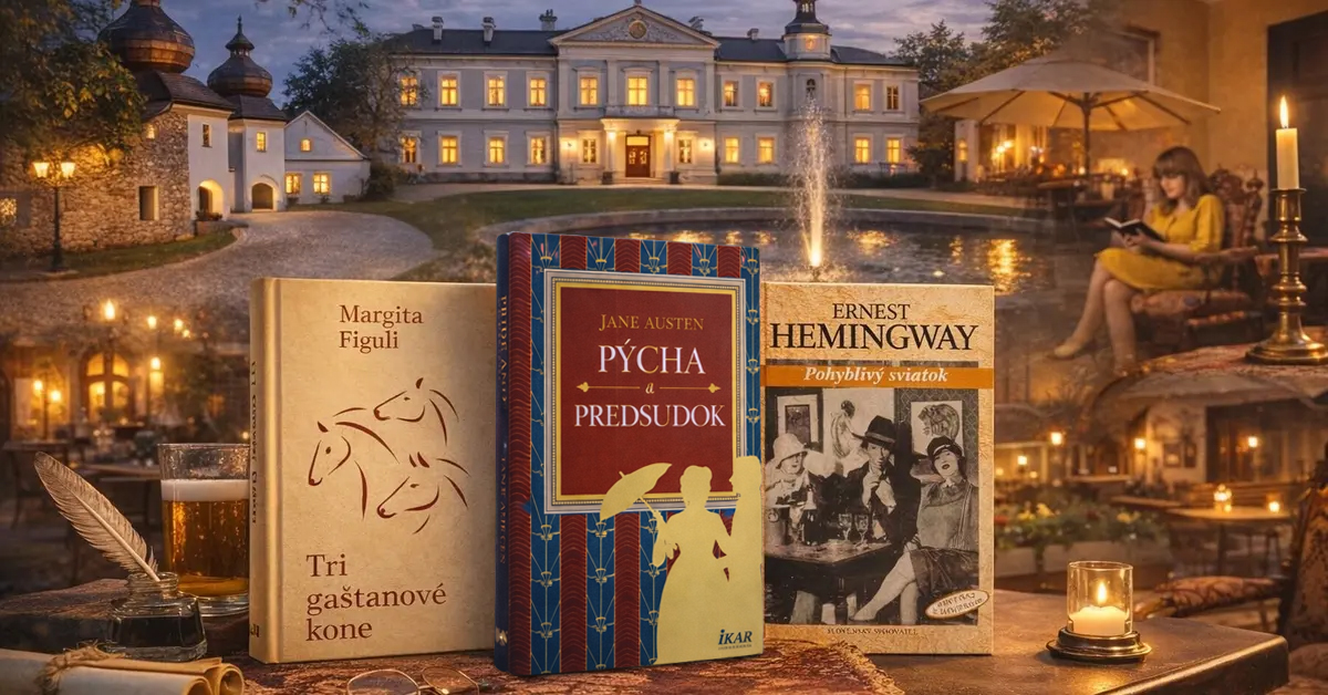 Kapitoly, ktoré ožívajú: Literárna prechádzka Historickými Hotelmi Slovenska